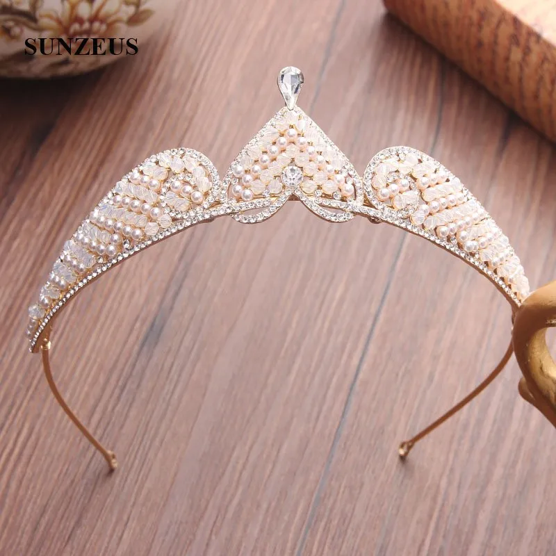 

Sweetheart Shape Headband with Crystals Women Hair Accessories Tiaras and Crowns Girls Formal Occasion Headband SHA78