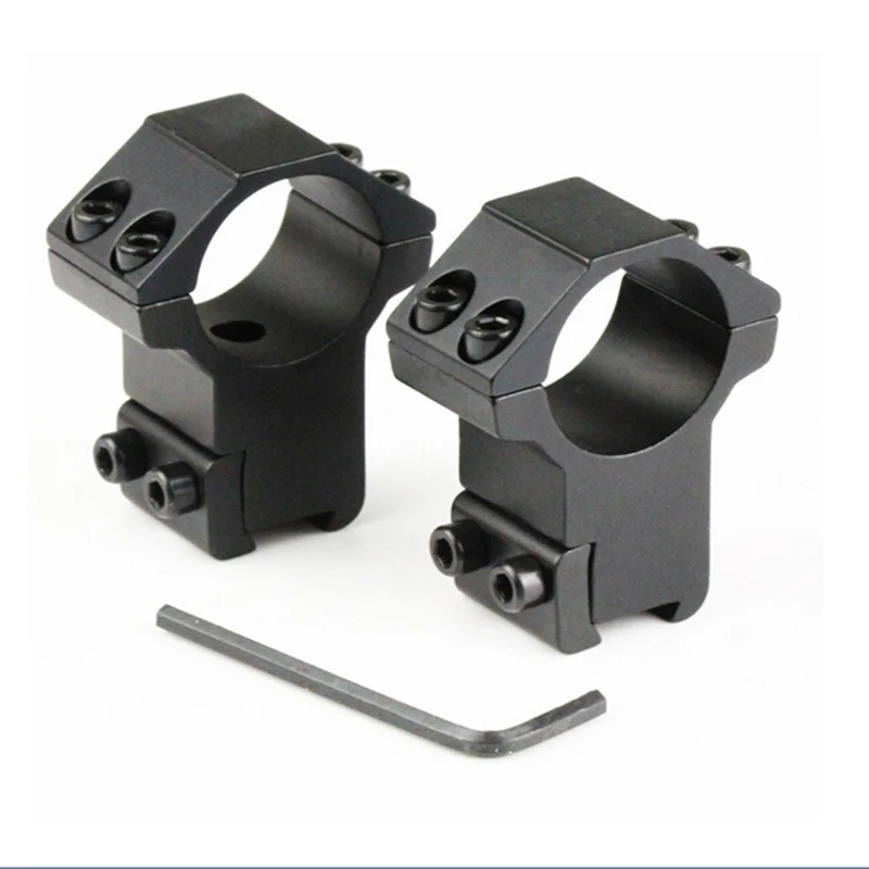 

2PCS 25.4mm 1 Inch 1" Rings High Profile Scopes Mounts for 11mm Picatinny Dovetail Hunting Scope Rail Mount