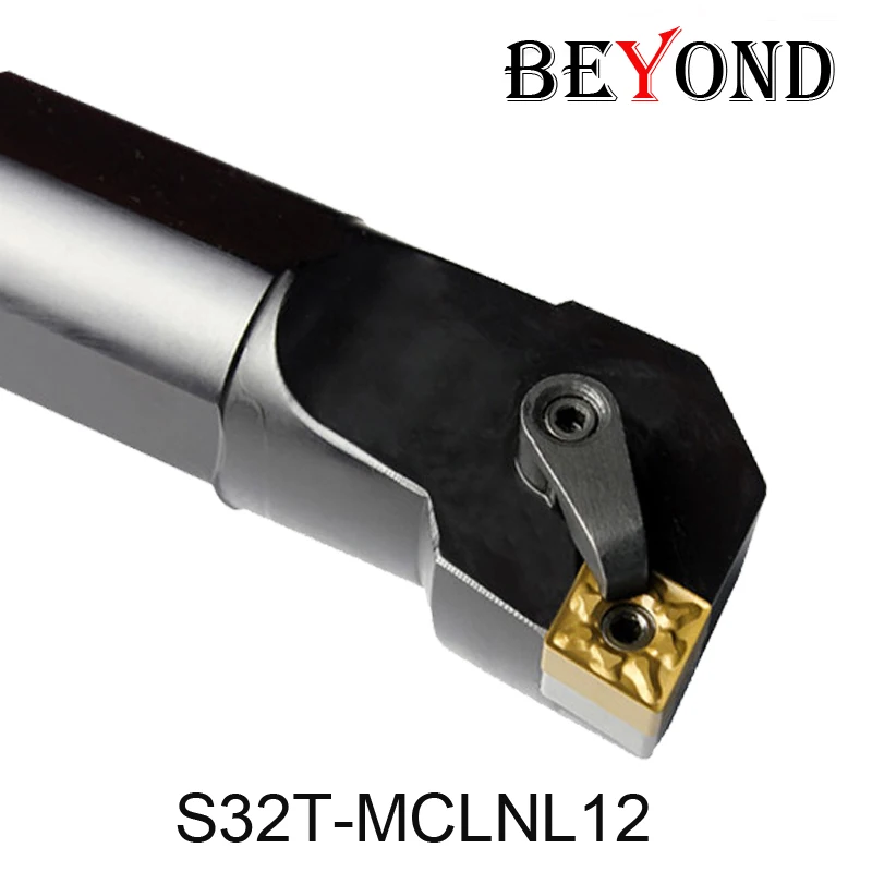 BEYOND S32T MCLNR MCLNL S32T-MCLNR12 S32T-MCLNL12 Internal Turning Tool Holder CNC Boring Bar Lathe Cutter CNMG120404-PM YBC251