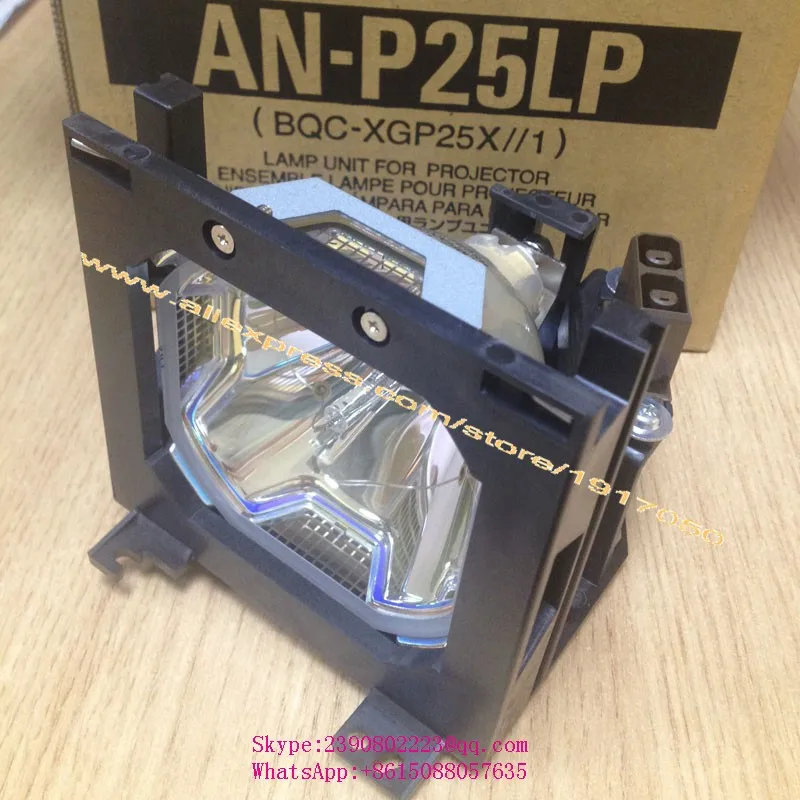 

AN-P25LP( BQC-XGP25X//1) Projector Lamp For SHARP XG-P25X /XG-P25XU Original Bulb With Housing