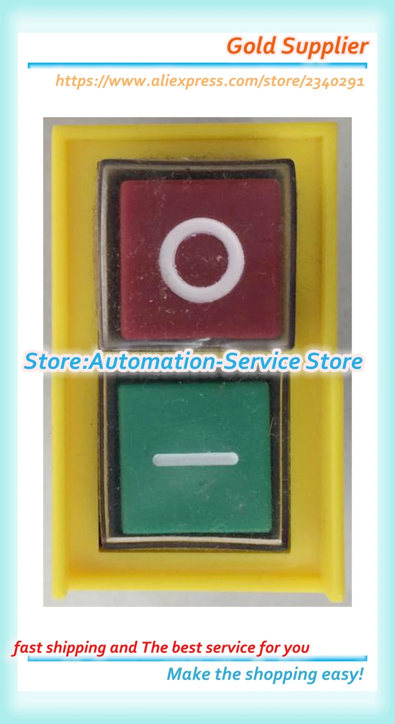 Machine Electrmagnet Waterproof Push button KJD6 5E4 AC 250V 6A 4A Saw Cutter Drill On Off Switches Control Box Switch Cutter