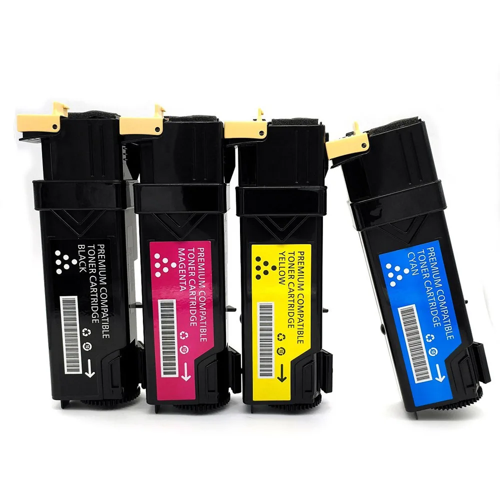 

Compatible For Xerox Phaser Toner Cartridge 6500 6500 6500DN 6500N 6505 Printers High Yield Set of 4 Pack