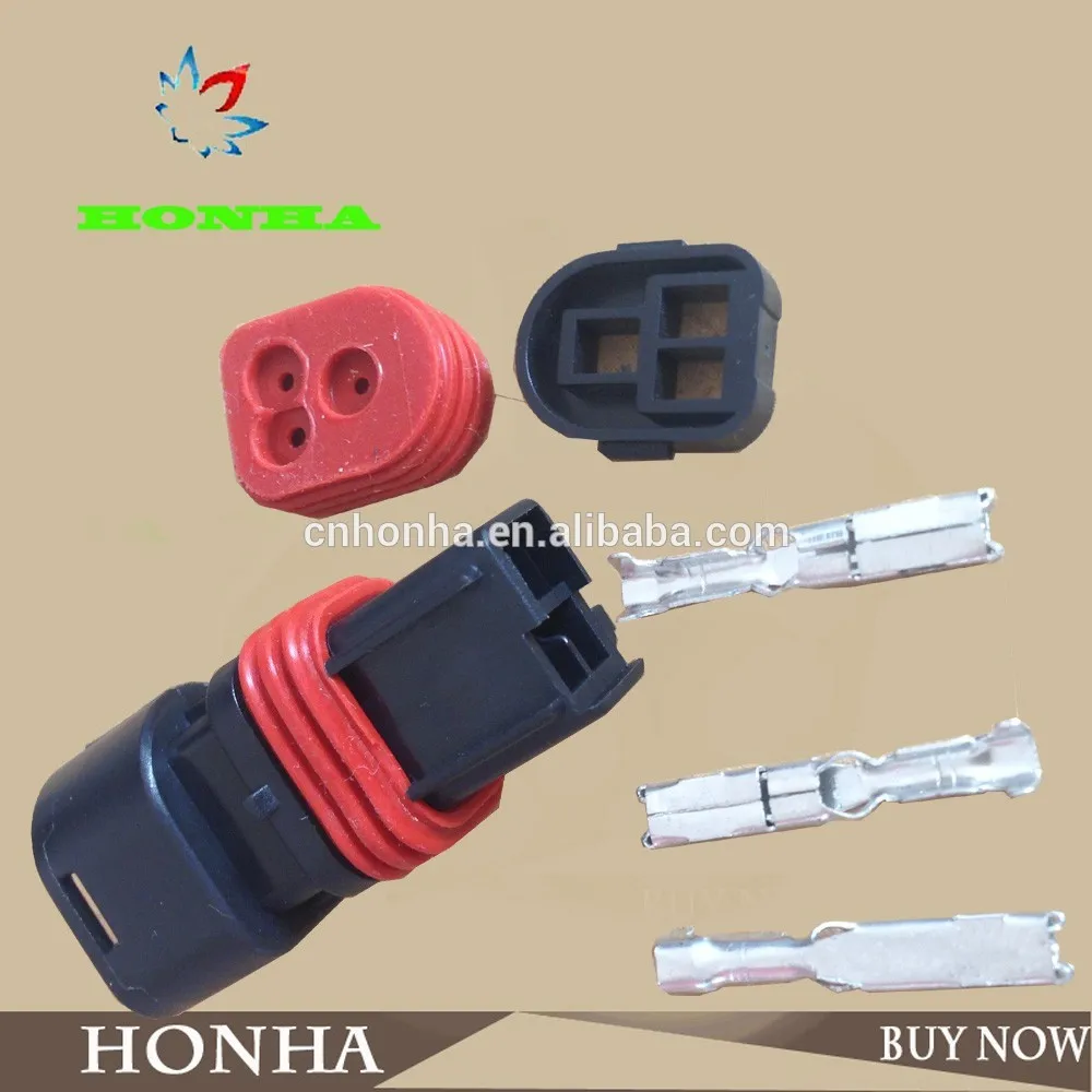 3 hole jacket car equipped with connectors car connector with terminals DJ7037B-1.5-21