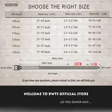 Men's Leather Belt with Buckle #6