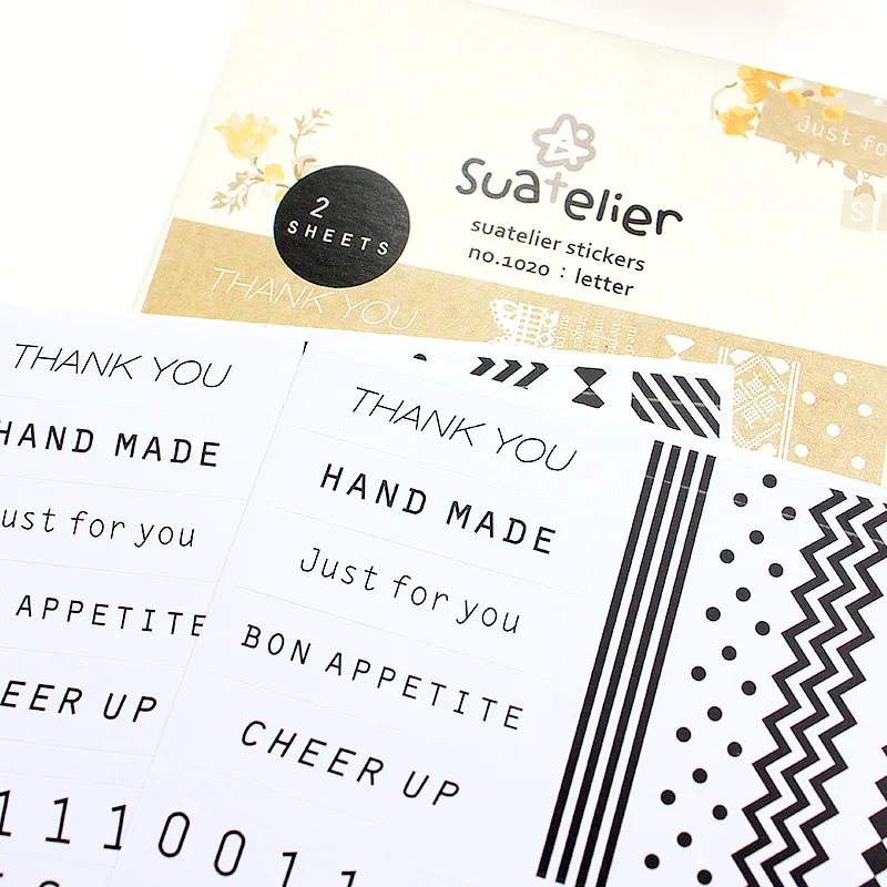 Planner  Accessories Star & Words Item Style Sticker DIY Diary Notebook Sticker