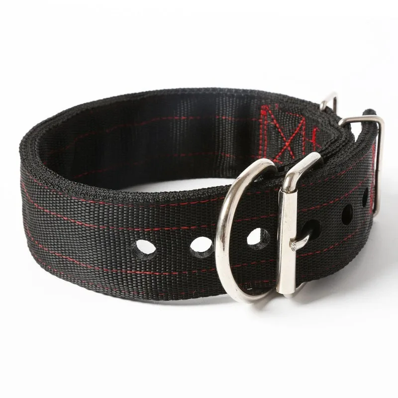 Training Medium and Large dog collar 6 layer thicken outdoor hound dog Collars strong nylon 5cm Widening Pet collar for big dogs