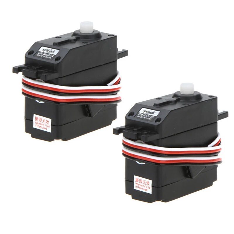 1 / 2 / 4pcs SpringRC SM-S4303R Large Continuous Rotation 360 Degree Plastic micro Servo motor for Robot RC part Wholesale