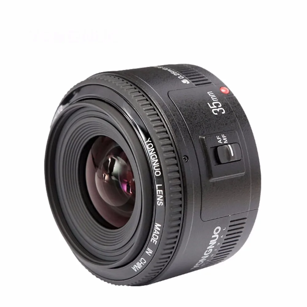 Imagem -05 - Yongnuo Yn50 mm F1.8 Yn35 mm F2.0 Lente Lente de Foco Automático para Canon Nikon Câmeras Dslr D7100 D3200 D3300 D3100 D5100 D90 600d 650d