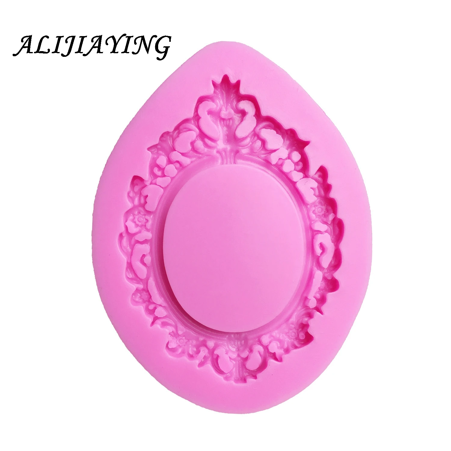 Sugarcraft Fashion Frame silicone mold fondant mold Party cake decorating tools chocolate gumpaste mold D0611