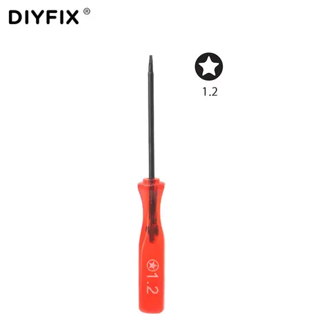 DIYFIX P5 Pentalobe 스크루 드라이버, 1.2mm, 5 포인트 스타 MacBook Air Pro Retina 노트북 열기 수리 도구