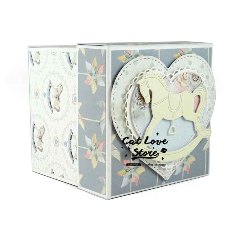 لعبة طروادة دمية قطع معدنية يموت الإستنسل DIY بها بنفسك سكرابوكينغ ورقة بطاقة الزخرفية الحرفية يموت النقش يموت تخفيضات جديد 2019 #2