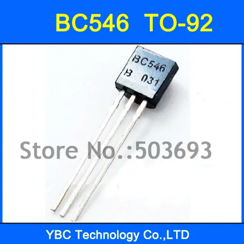 200pcs BC546 Triode Transistor Triode TO-92