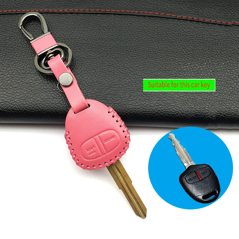 For Mitsubishi outlander ex Lancer/ for Mitsubishi Asx Pajero 2 Buttons Key Chain Remote Control Car Key Cover Case starline a93