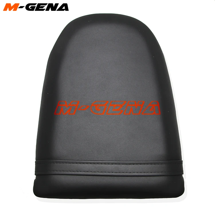 دراجة نارية المقعد الخلفي القلنسوة بيلايون بولي وسادة وسادة جلدية الظهر موتوكروس مقهى المتسابق مقعد ل K1 GSXR 600 750 2000 2001 2002 2003 #2