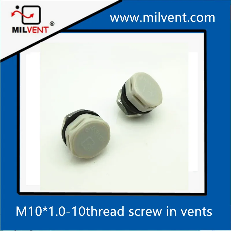 GORE VENT REPLACEMENT m10*1.0 screw in type protective vent plug plastic pressure release balance