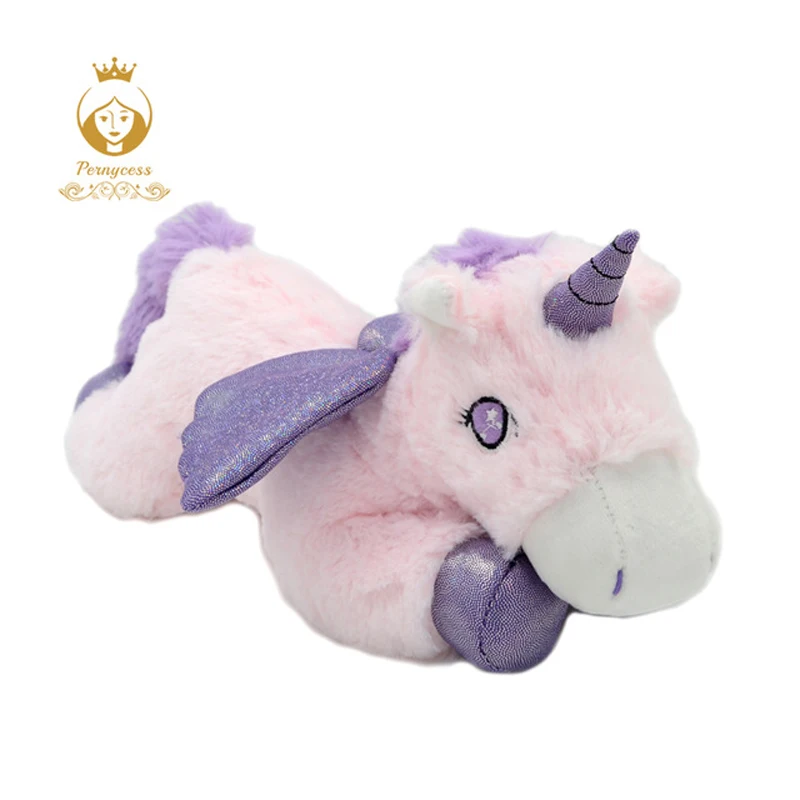 1PCS 30CM Simulation Stuffed Animals Cute Unicorn Plush Toys Angel Pony Doll Home Decoration Children Gifs