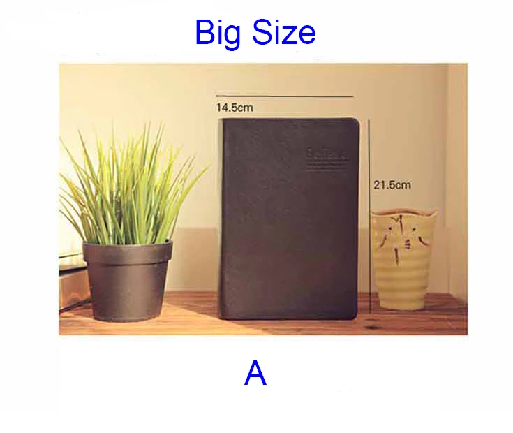 1 Pc/Lot Classic Large-Size A5(21.5cmX14cm) 320 Sheets Thick Bible Notebook & Diary for School Stationery & Office Supply