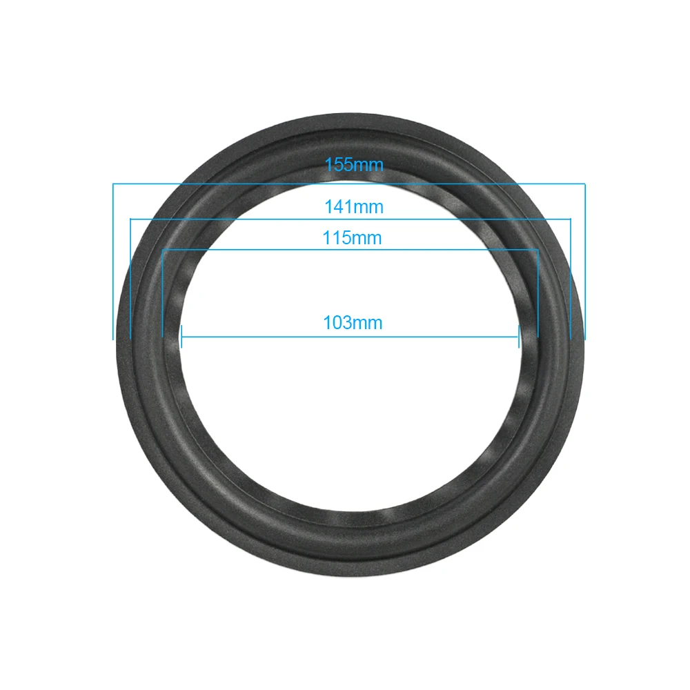 AIYIMA 2 шт. аудио активный динамик s 4/5/6, 5/8/10 дюймов, искусственная вспененная губка с краями, аксессуары