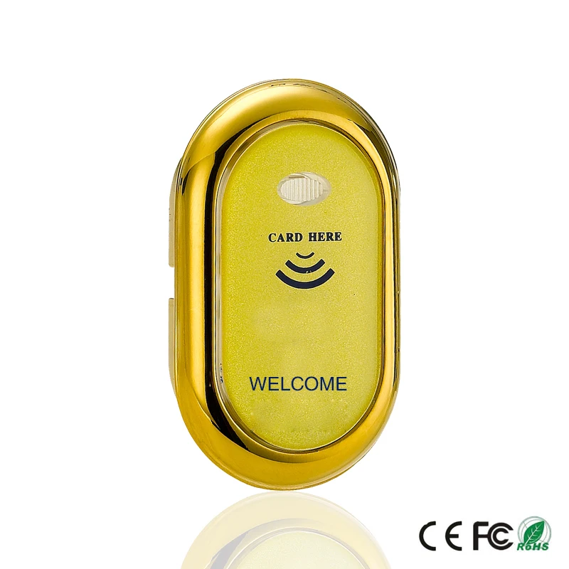 125khz rfid card Smart Bracelet Magnetic Cabinet Key Lock for sauna swimming pool storage cabinet locker Gold color