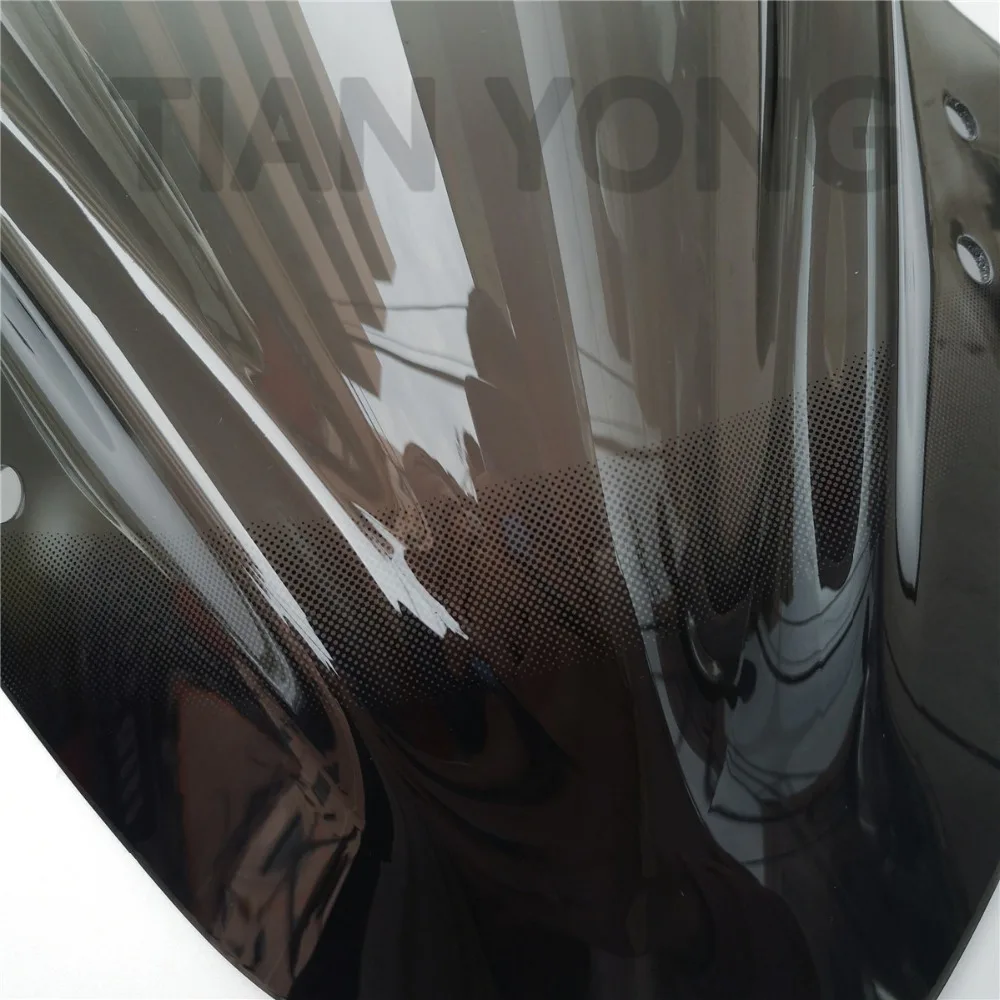 Motorcycle Accessories For Kawasaki Ninja 300 Windshield Wind Deflectors Smoke Clear smoke Windscreens Acrylic