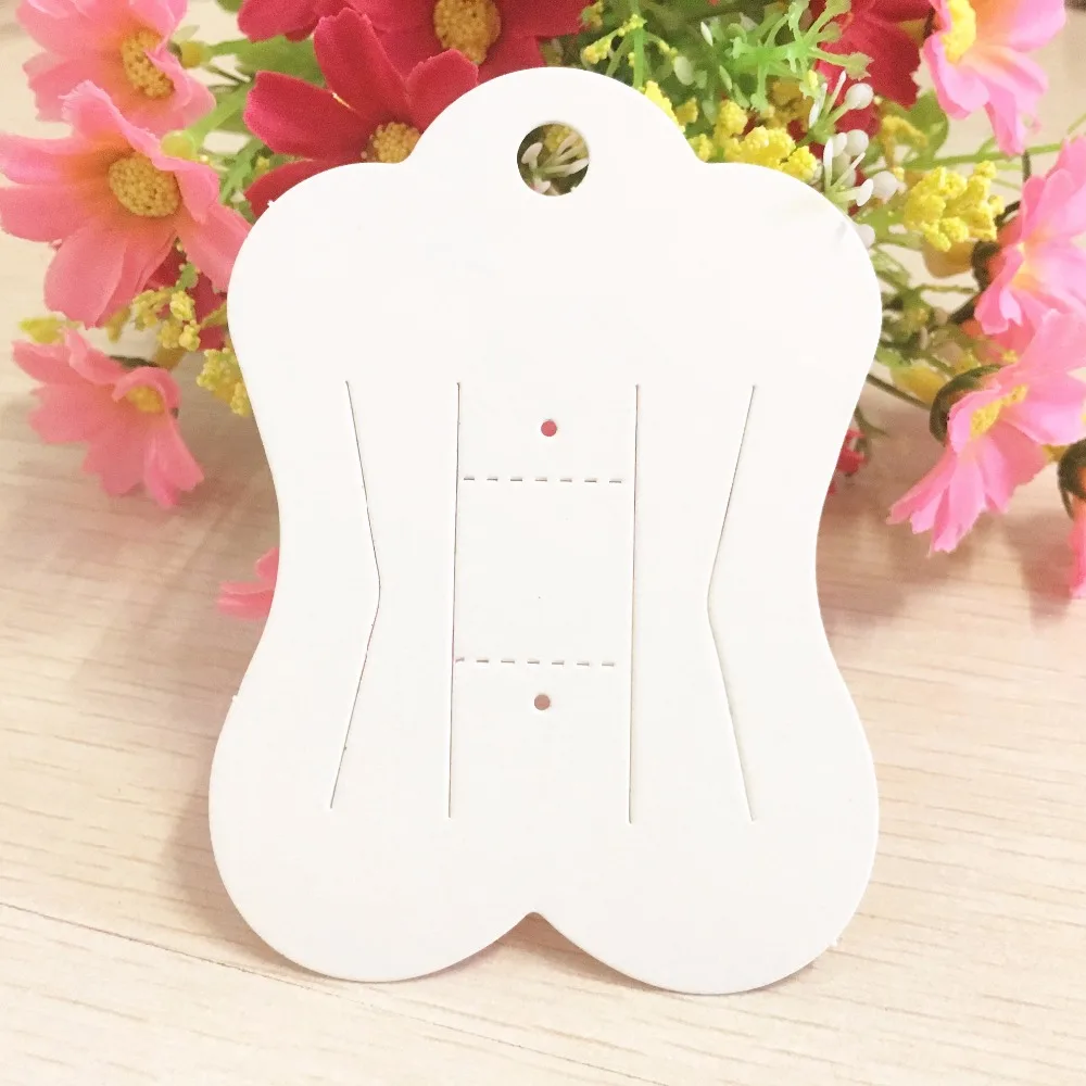 

Brown Paper Hair Clip Hanging Card Kraft Hairpin Cards Hair Accessory Packaging Cards Jewelry Display Cards Headdress packing