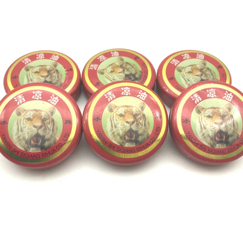 20pcs Summer Cooling oil Chinese Tiger Balm Red Refresh Oneself Treatment Of Headache Relax Essential Oil