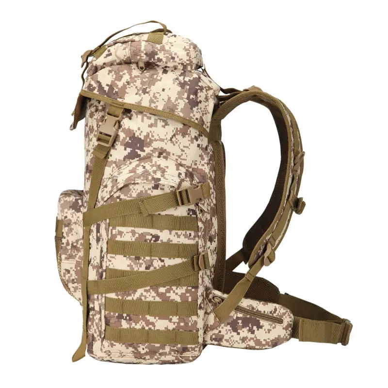 50L Tactical Bag Assault Backpack Molle Rucksack Large Backpacks for Outdoor Hiking Camping Hunting Large Travel Trekking Bag