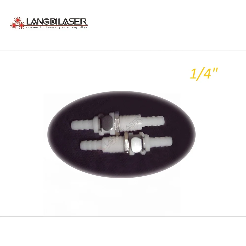 size : 1/4 inch , connector for IPL laser system , CPC connectors colder for water , speed water connector