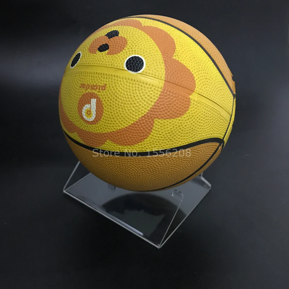 Deluxe Acrylic Ball Stand Holds Football Basketball Volleyball  Bowling Ball Soccer Ball Display Storage Holder