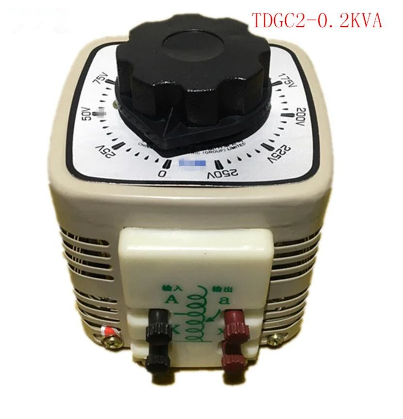 Voltage converter 200W single phase small-scale 220 check table self coupling adjustable transformer TDGC2-0.2KVA