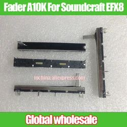 5pcs Straight Slide Potentiometer Double Fader A10K For Soundcraft EFX8 Fader A10Kx2 Can replace for Panasonic potentiometer