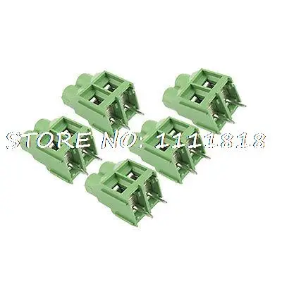 9mm Pitch 2 Pin PCB Terminal Block Connector 30A 300V 5Pcs