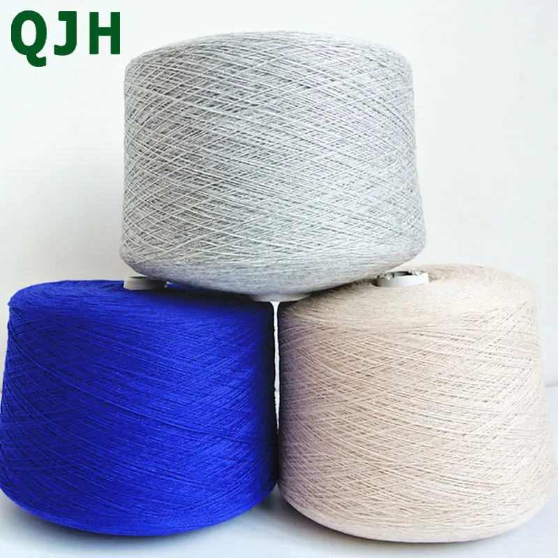 

Superior quality 100% Cashmere Yarns 500g/pcs Eco-friendly dyed luxurious pure goat woolen yarn 26/2 woven&hand-woven Thread