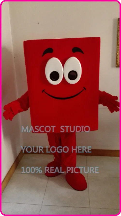 mascot  red book notebook mascot costume custom fancy costume anime cosplay kits mascotte fancy dress carnival costume