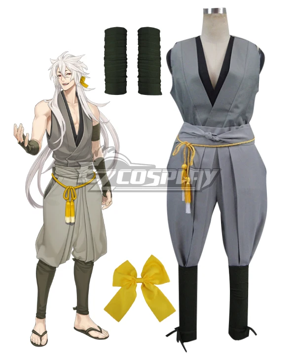 

Touken Ranbu Online Kogitsunemaru Gray Cosplay Costume E001