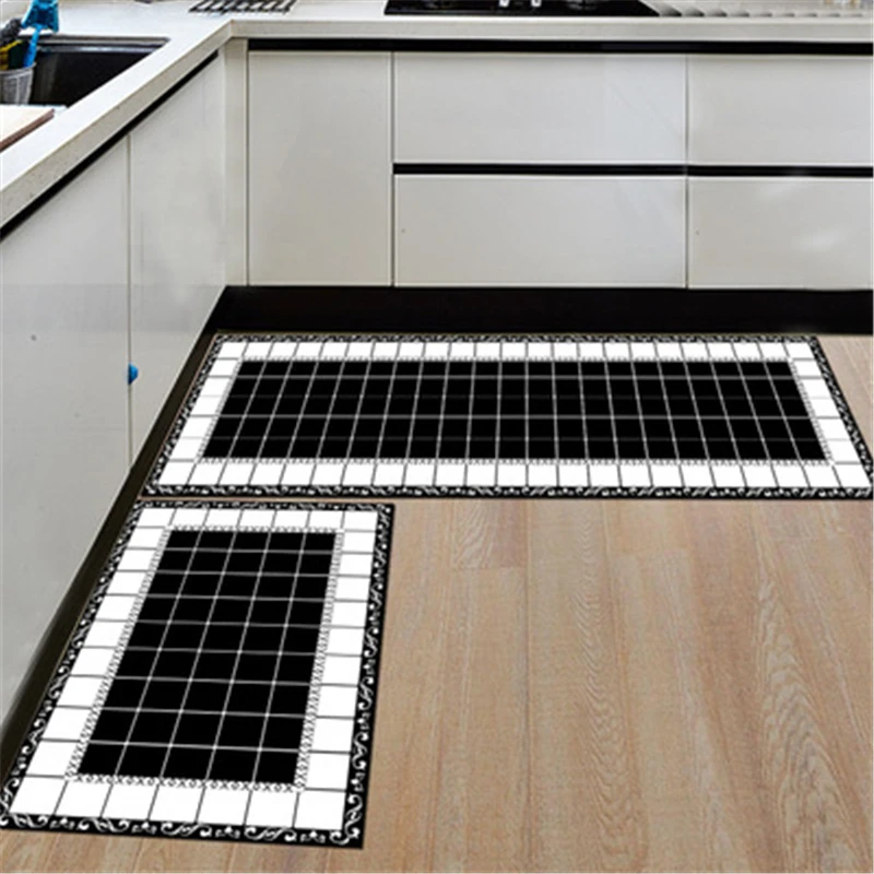 

2pcs/set Large Alfombra Mats In Kitchen Bathroom & Kitchen Carpet Bathroom Carpet For Toilet WC Mat Bedroom Rugs For Decoration