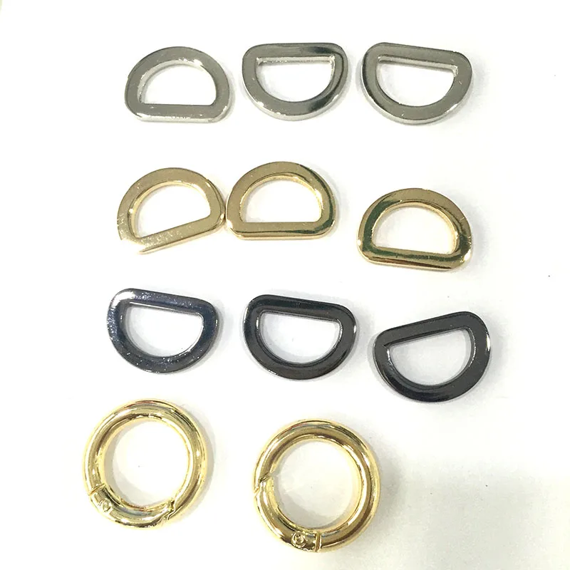 100pcs 25mm D-rings, bag findings,bag rings 25x18mm ( inner 3/4inch)