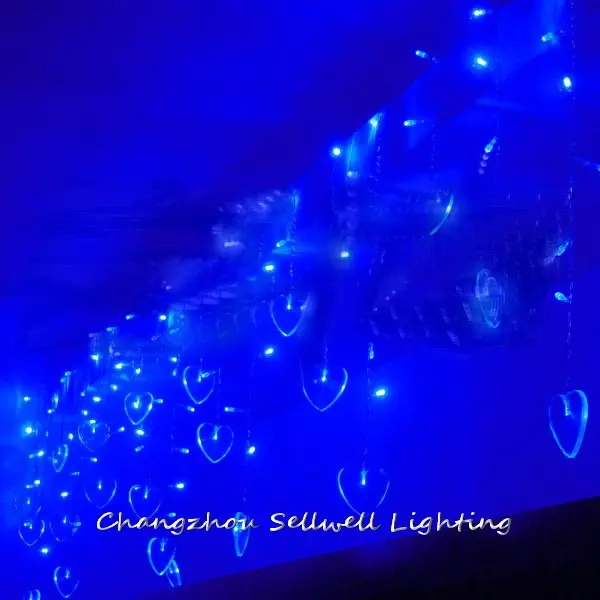 

GOOD!Festival lighting entrance separate showcase store decoration 0.5*4m blue ice bar lamp H211 2025-02