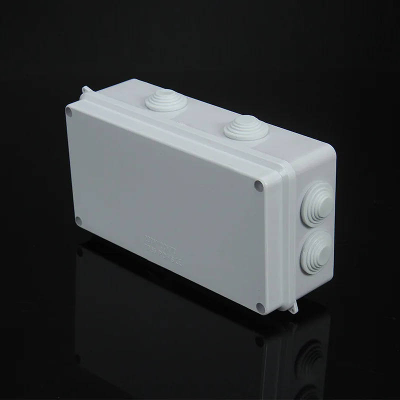 200mmX100mmX70mm Waterproof Plastic Enclosure Project Case IP65 Outdoor DIY Junction Box Electrical Cable Connection Box