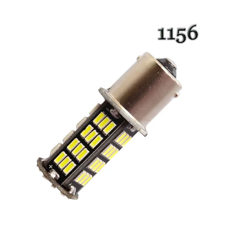 

2 шт. указатель поворота автомобиля светодиодный S25 P21W 1156 BA15S 1157 BAY15D 72 SMD 4014 светодиодный светильник для парковки резервного тормоза лампа 12 В