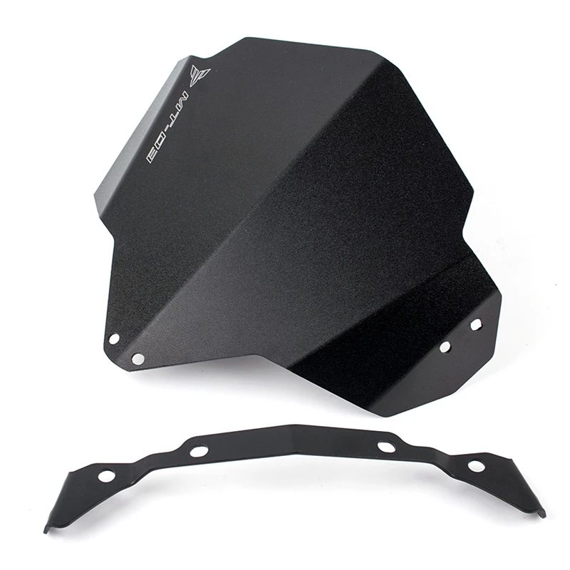 For Yamaha MT03 MT-03 MT 03 2015-2016 Motorcycle Upper Headlight Top Cover Windscreen Windshield Wind Deflector Motorbike
