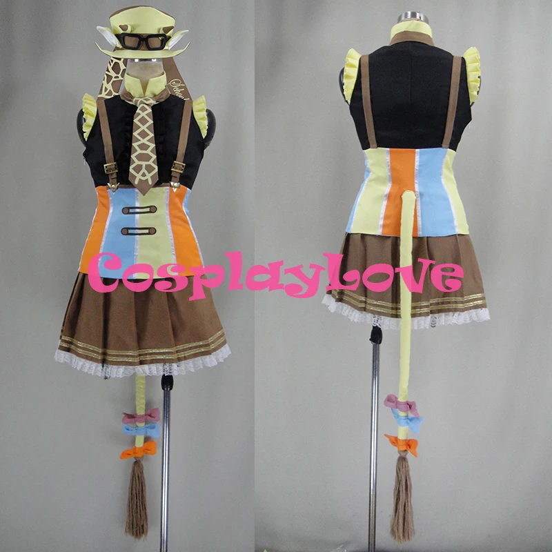 Custom Made Japanese Anime Love Live! UR Minami Kotori Animal Ver. Cosplay Costume For Halloween Carnival Christmas