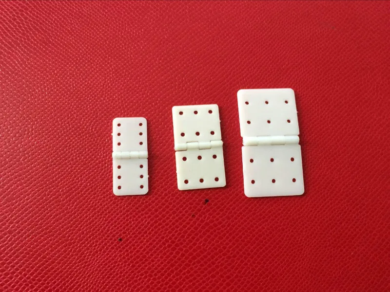 20 teile/los Nylon & Steppscharnier 20x36mm 16x29mm 12x24mm Für RC Flugzeug Flugzeug Teile Modell Ersatz – Detail 17
