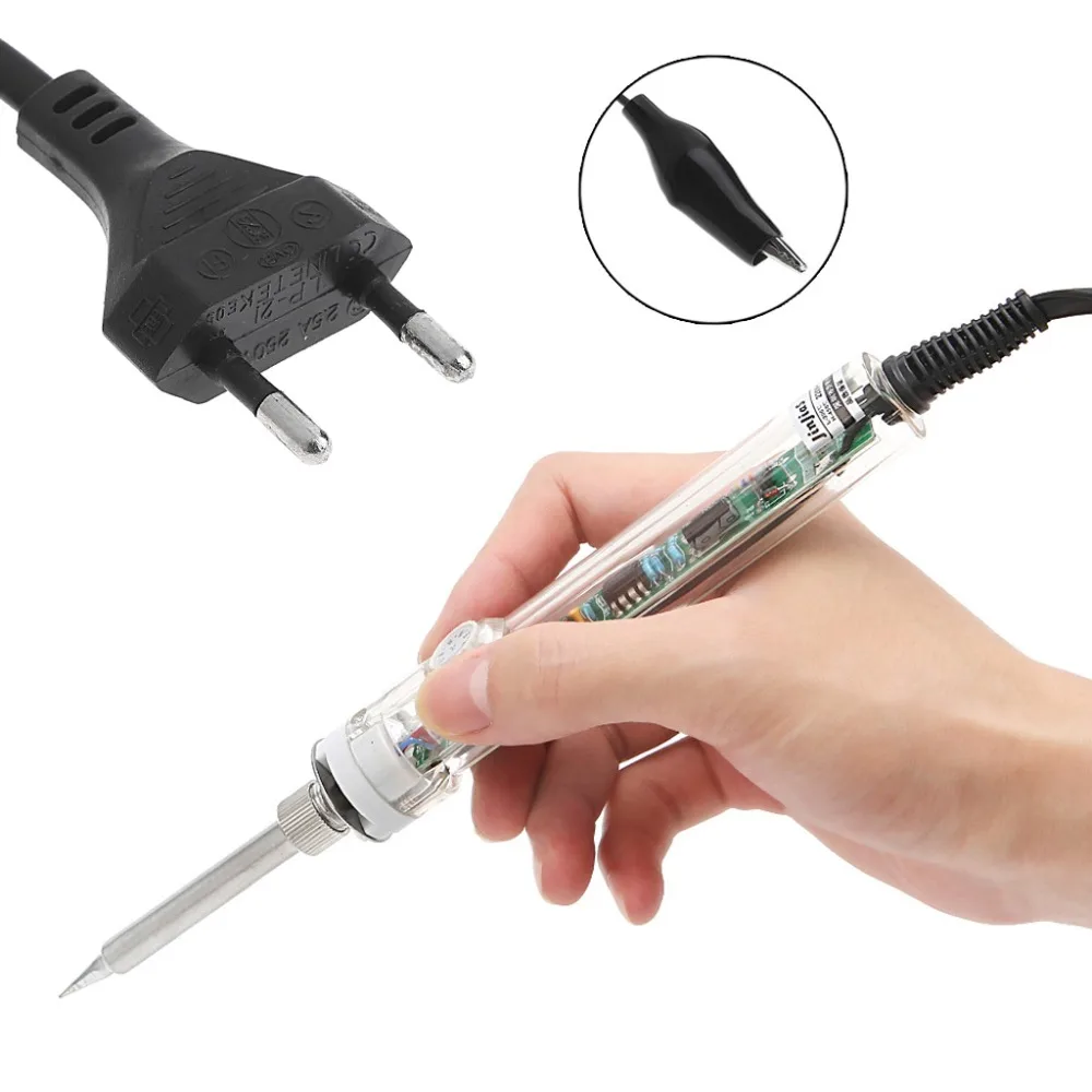 ANENG 907 Adjustable Constant Temperature Electric Soldering Iron Lead-free 220V EU60W