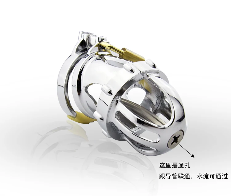 Latest Design Male Titanium Alloy Cock Penis Cage With Detachable Catheter Chastity Belt Device Ring BDSM Sex Toys A199