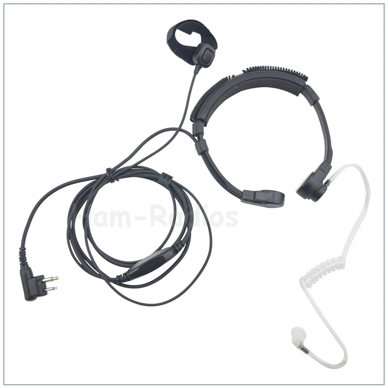 

2 PIN Stretch EARPIECE Throat Mic for Motorola GP88 GP300 GP2000 P040 PRO1150 CLS1110 XTN500 EP450 EP350