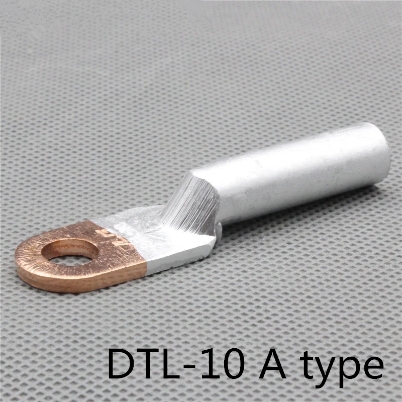 1piece DTL-10  10mm2 Wiring Terminal Copper Aluminum Tone for 8.5mm Dia BoltElectric power fittings National Standard/A Type