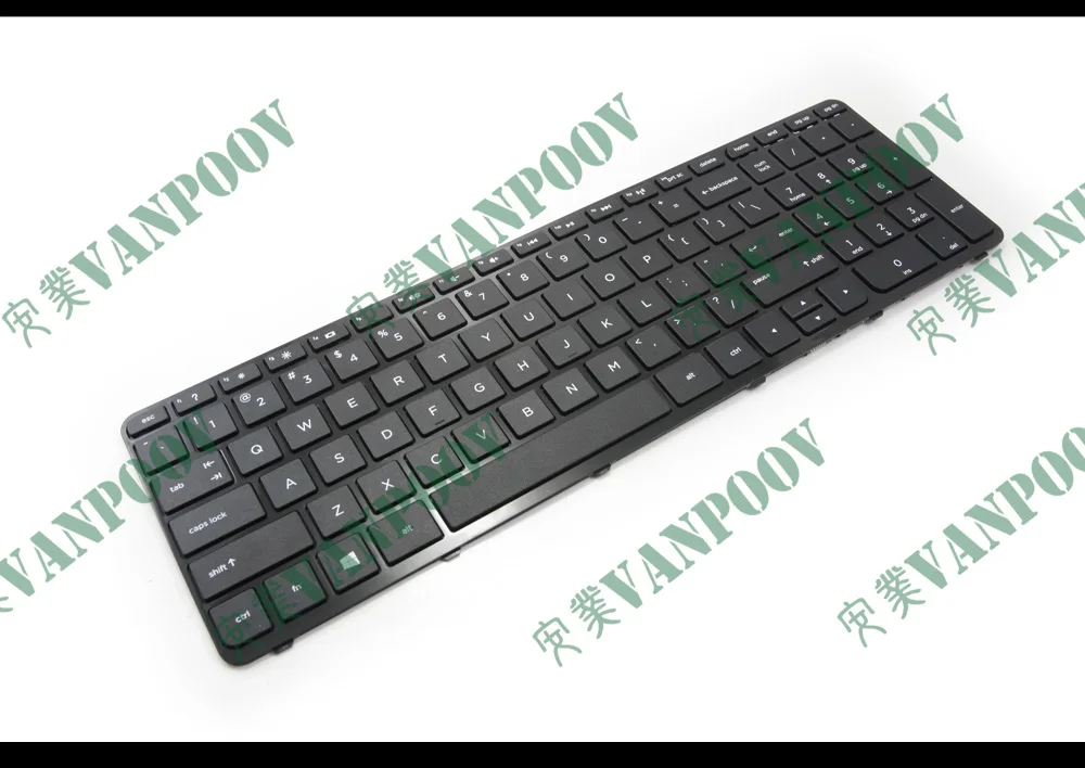 US Laptop Keyboard for HP Pavilion 15E 15N 15T 15-N 15-E 15-E000 15-N000 15-N100 15T-E000 15T-N100 15-e087sr with Frame Black