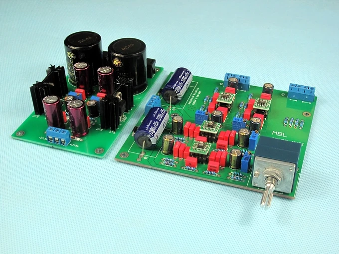 Référence Allemagne MBL6010D Circuit Préamplificateur Carte à assembler + Carte d'alimentation