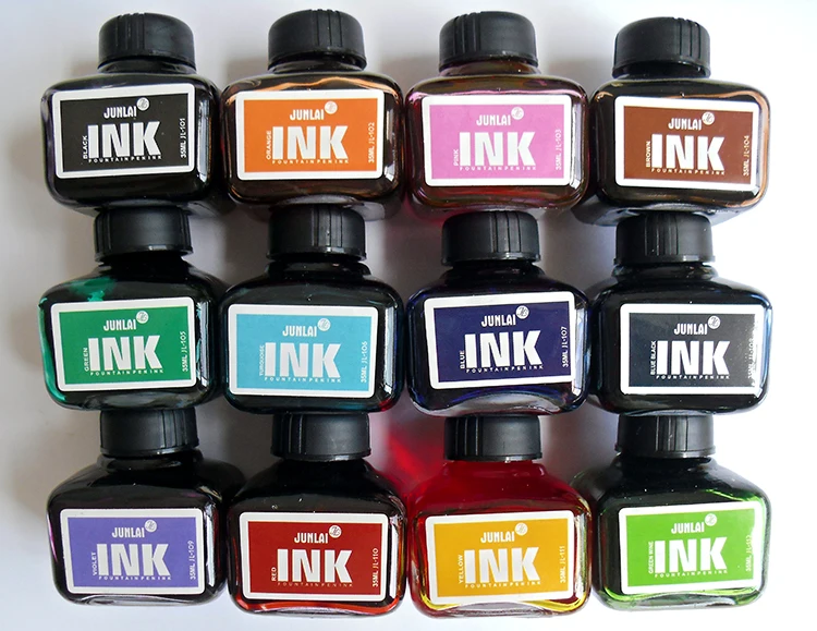 

Jl Pen Ink Non-carbon 35ml/pcs Dye-based Color Ink Imported From Germany